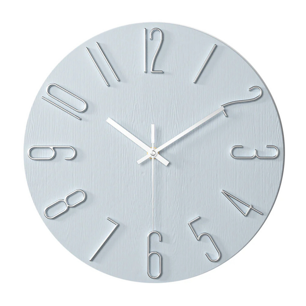 Noble Modern Wall Clock | Minimalist Gold Design