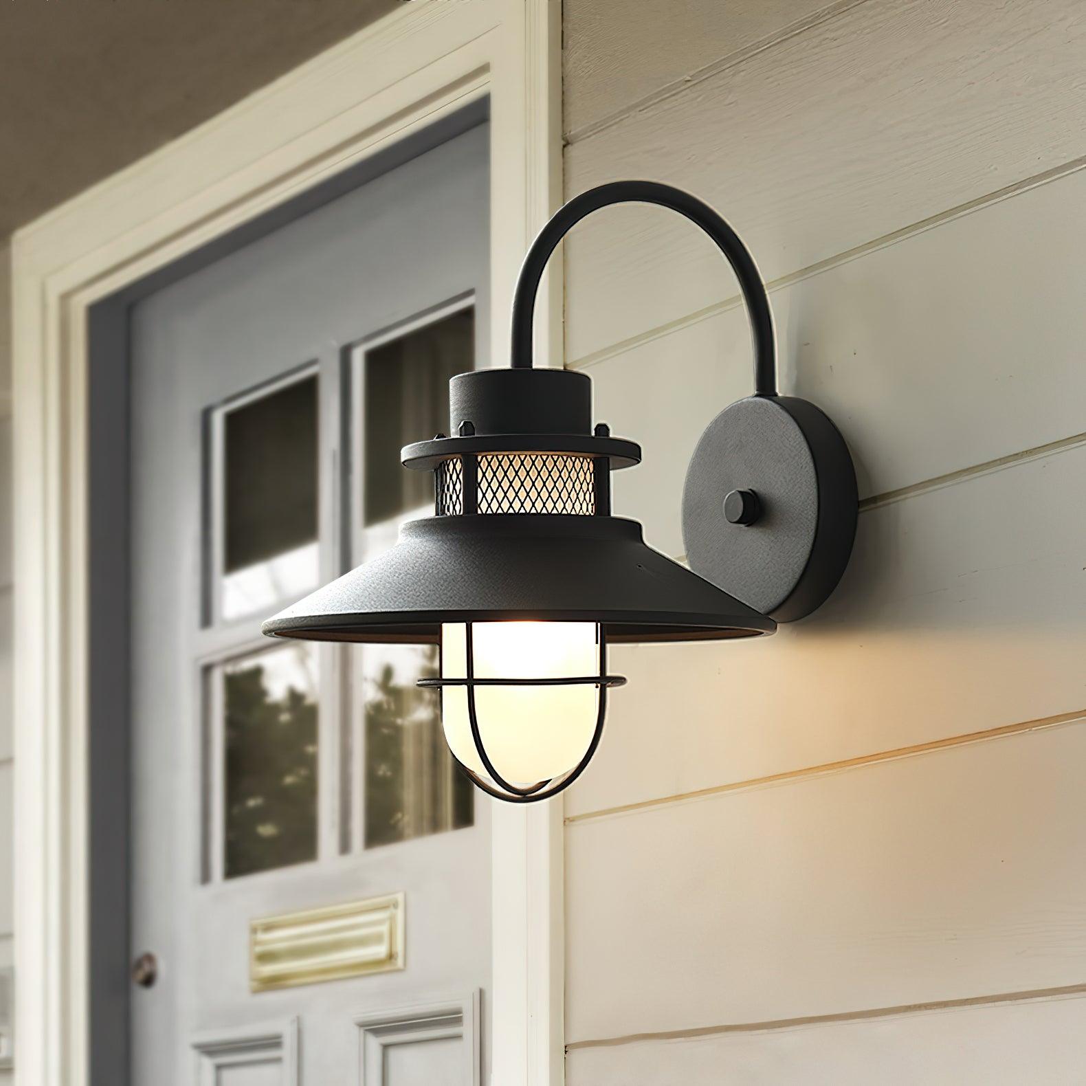 Felix Outdoor Wall Lamp | Industrial Waterproof Light Fixture